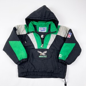 Eagles pullover starter jacket hotsell