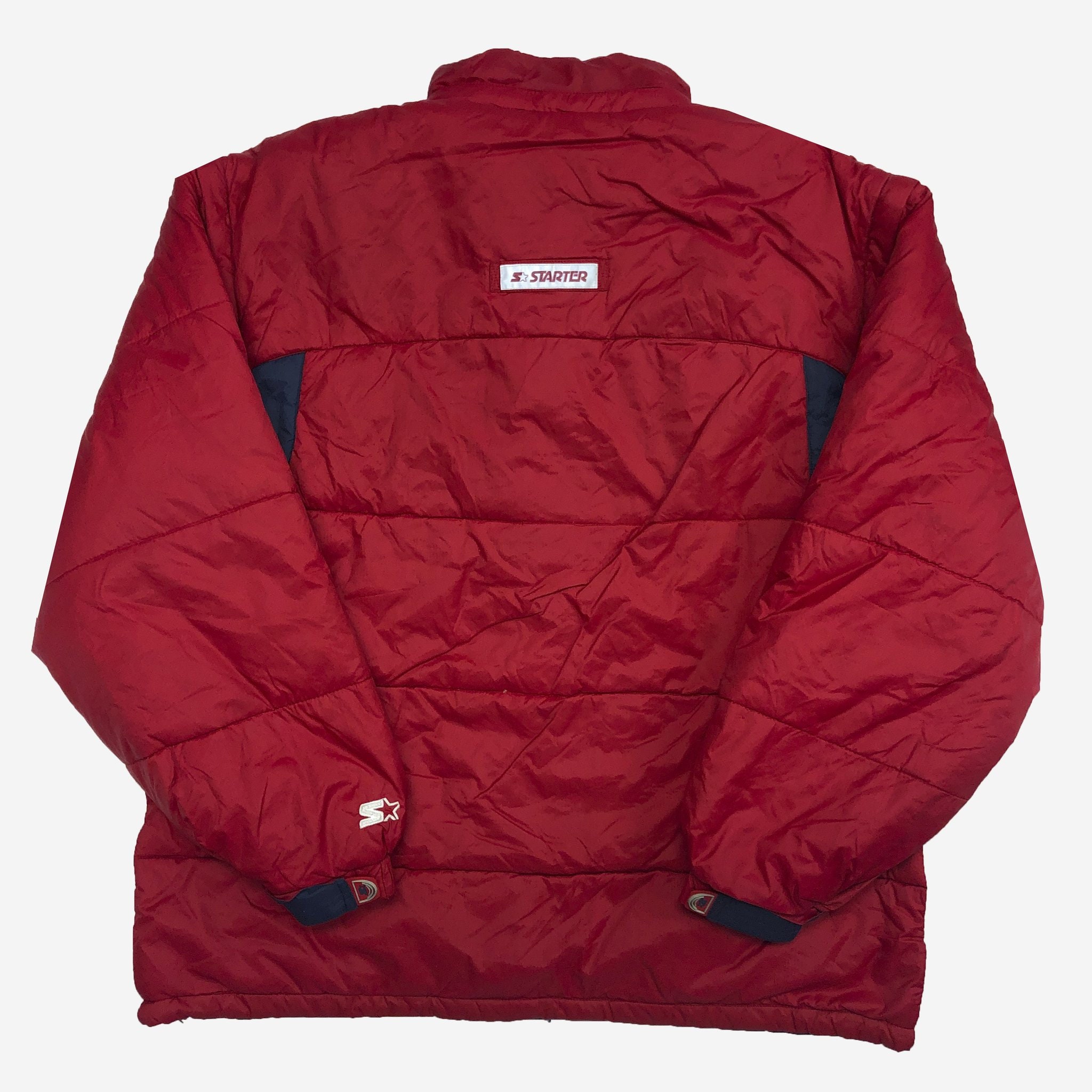 Vintage 90s Starter Reversible Insulated Puffer Jacket Mens | Etsy