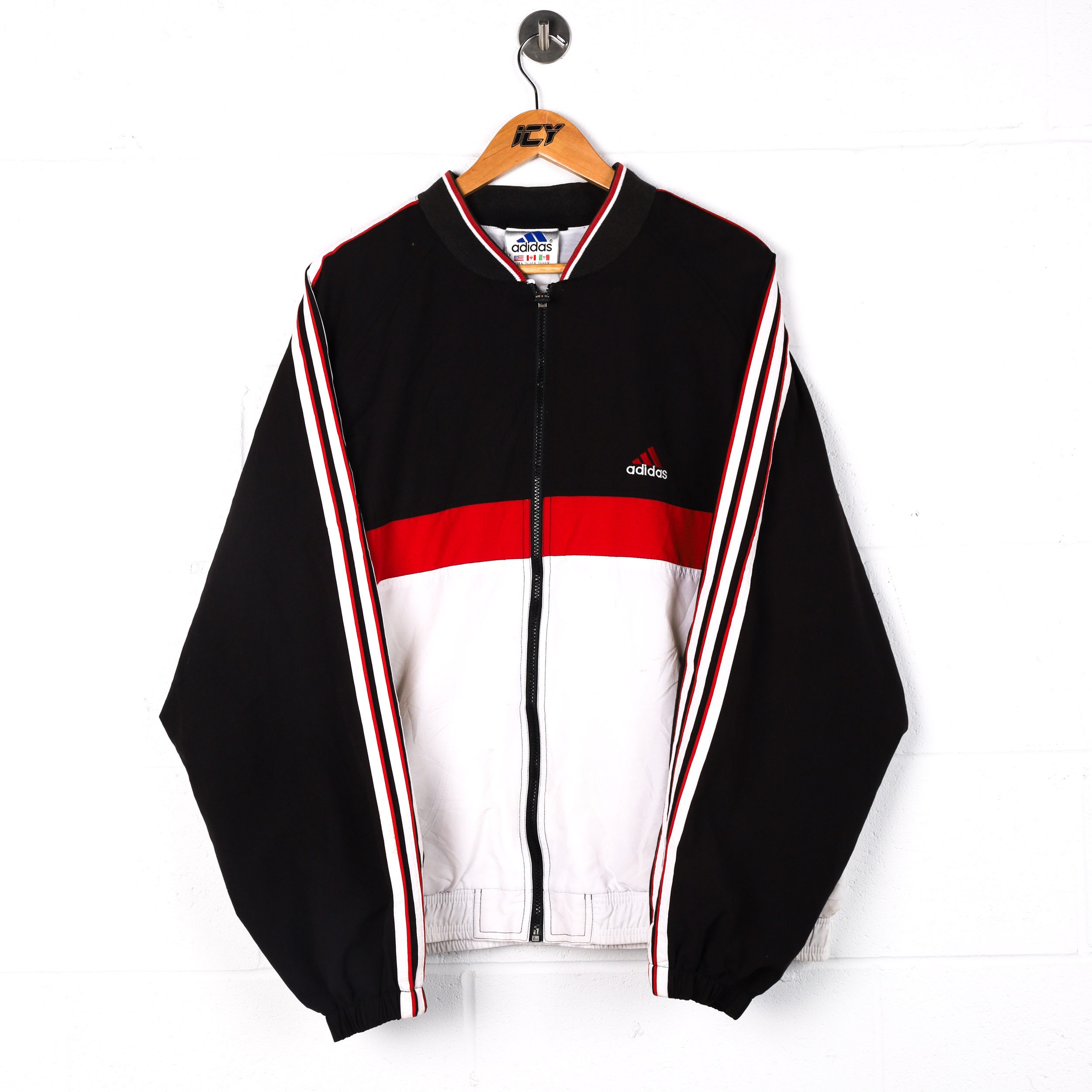 Vintage Adidas Varsity Jacket / Mens 
