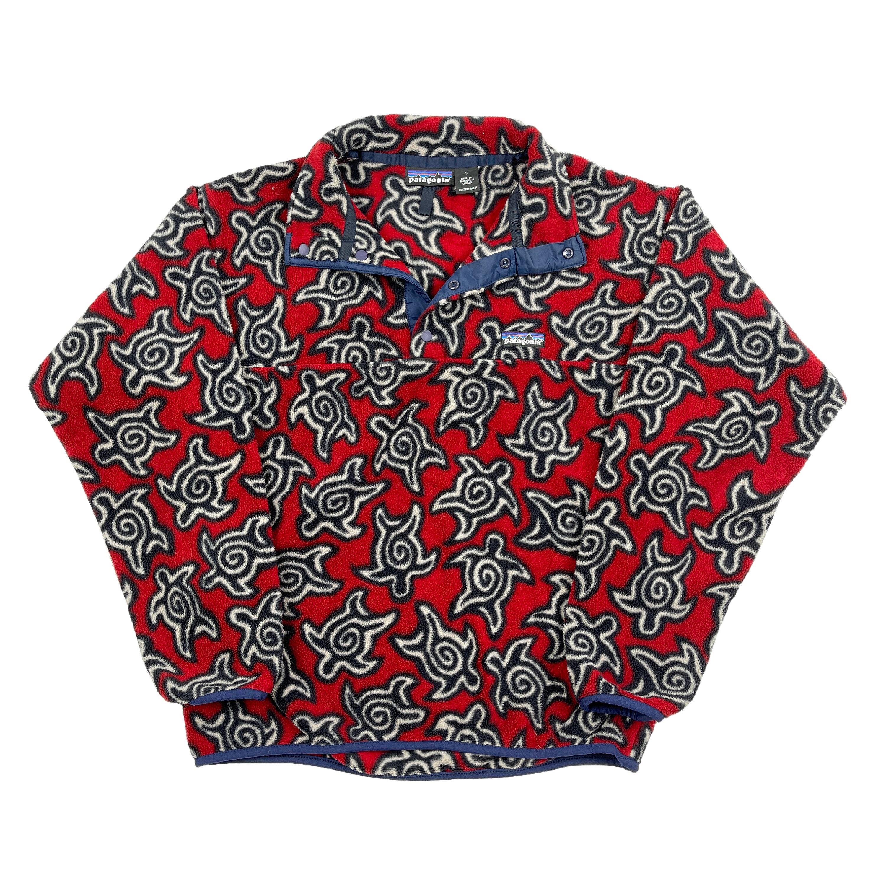 Vintage 1997 Patagonia Zen Turtle Snap T Synchilla Fleece Vintage 1997 Patagonia Zen Turtle Snap T Synchilla Fleece