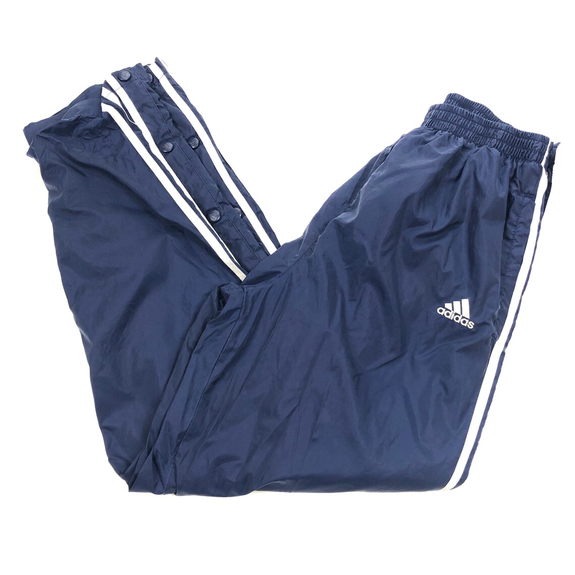 Vintage 90s Adidas Tear Away Track Pants Mens Medium | Etsy