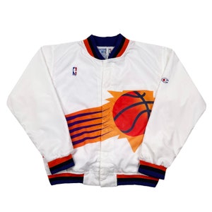 Phoenix suns throwback warm up jacket clearance
