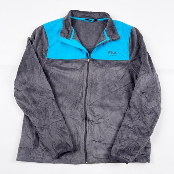 Vintage FILA Sherpa Jacket Womens XL 
