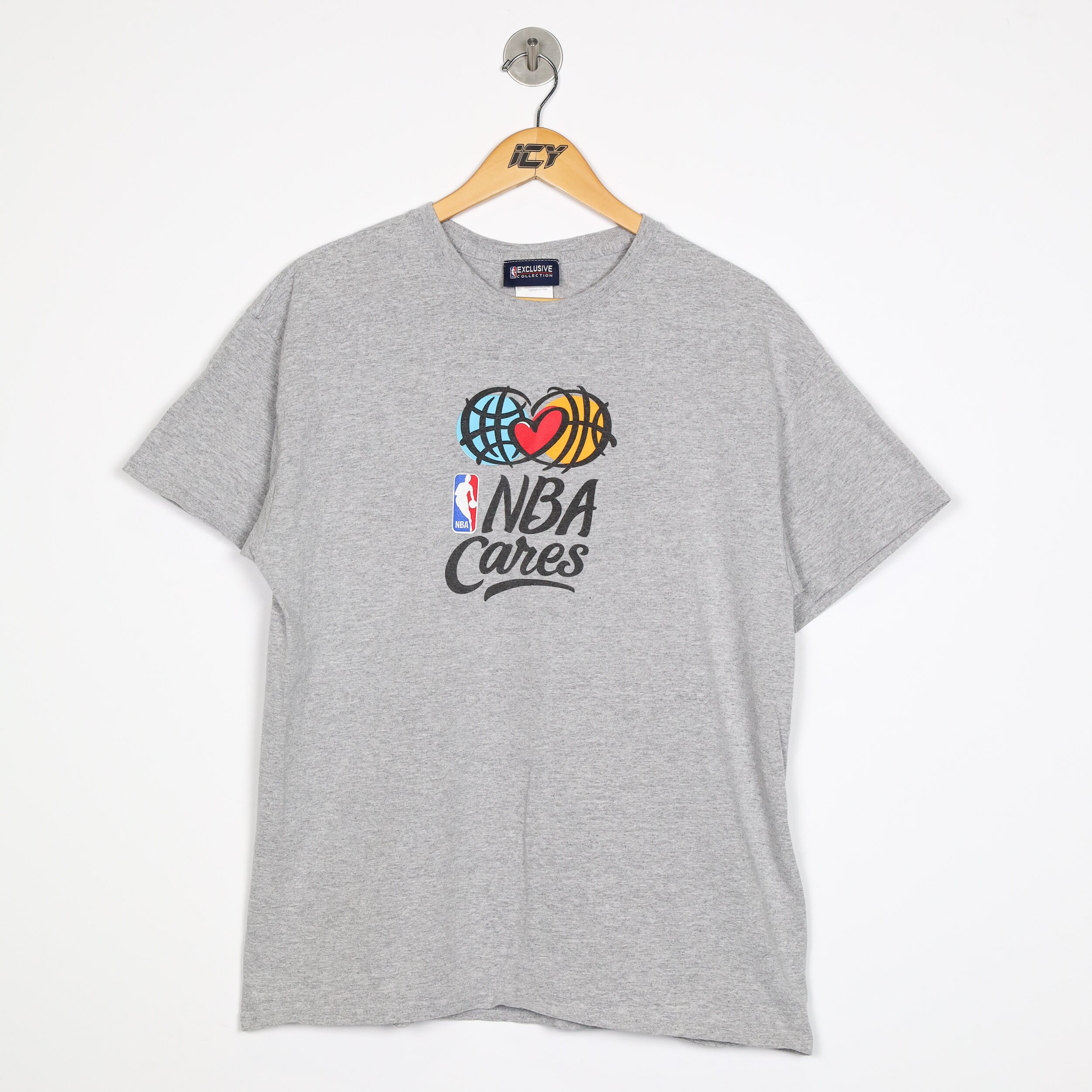 Nba cares t shirt Clearance