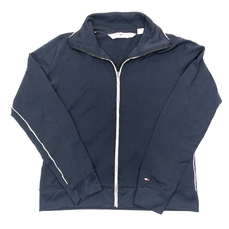 tommy hilfiger sweatshirt navy blue