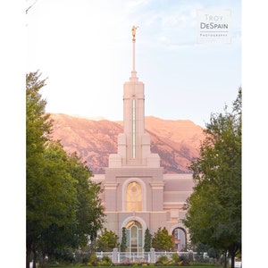 Mount Timpanogos Utah Temple - Digital Download (086)