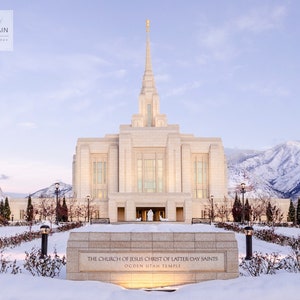 Ogden Utah Temple - Digital Download (023)