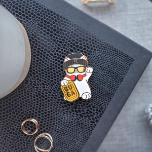 BTS Lucky Yoongi Enamel Pin