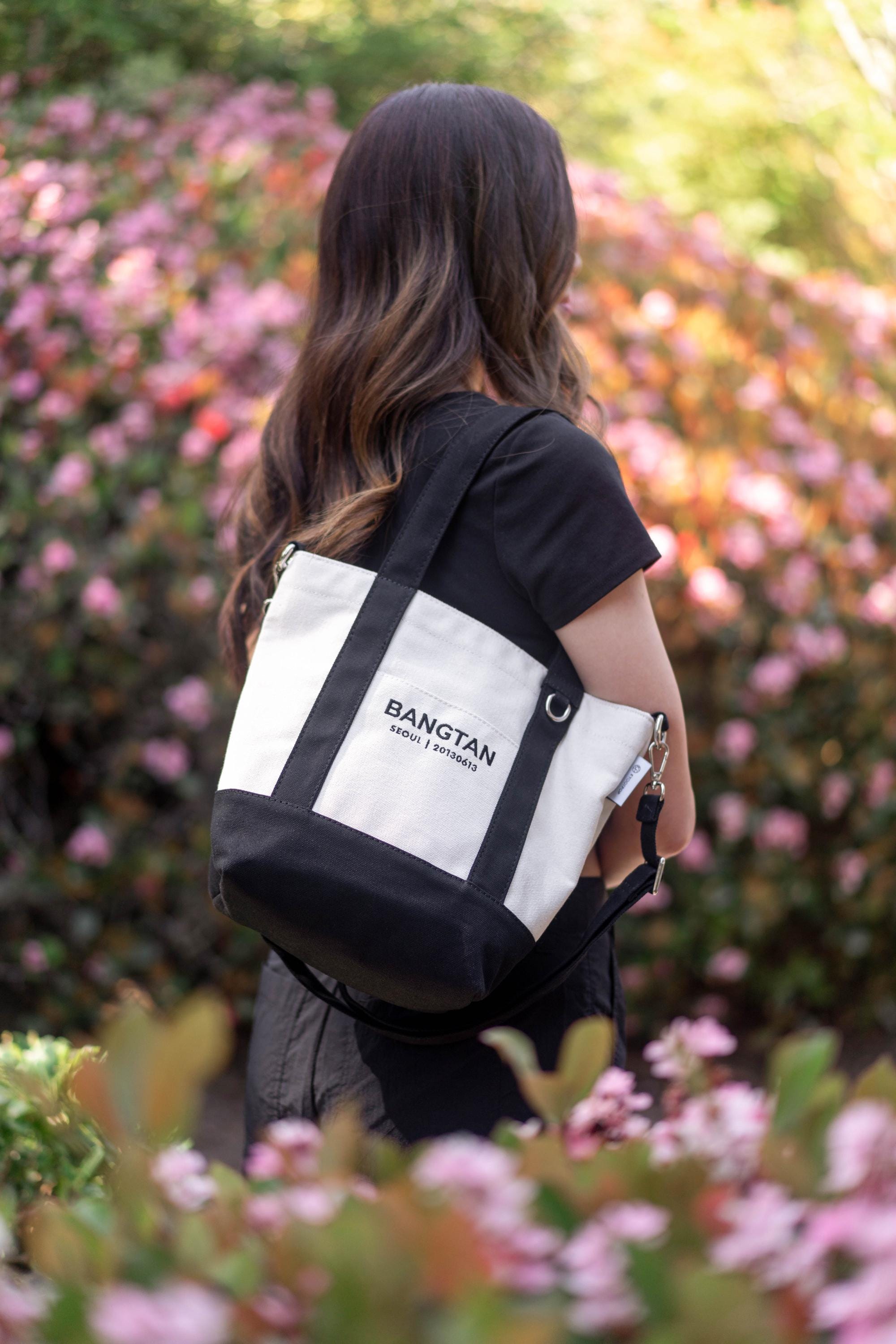 Bangtan Mini Canvas Tote Bag - Etsy