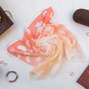 HYYH Silk Scarf - Orange