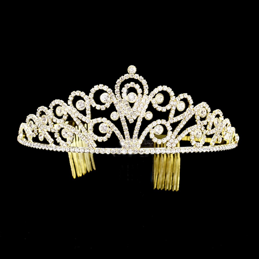 Tiara Crystal / Tiara Wedding / Bridal Hair Accessory Crystal Etsy