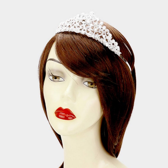 Tiara Crystal / Tiara Wedding / Bridal Hair Accessory… Gem
