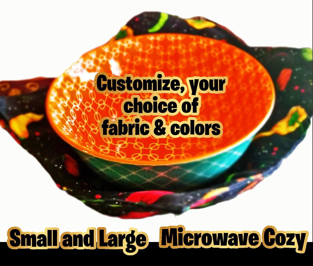MICROWAVE Bowl & Plate COZY Hold Hot and Cold Plates Bowls, for Camping