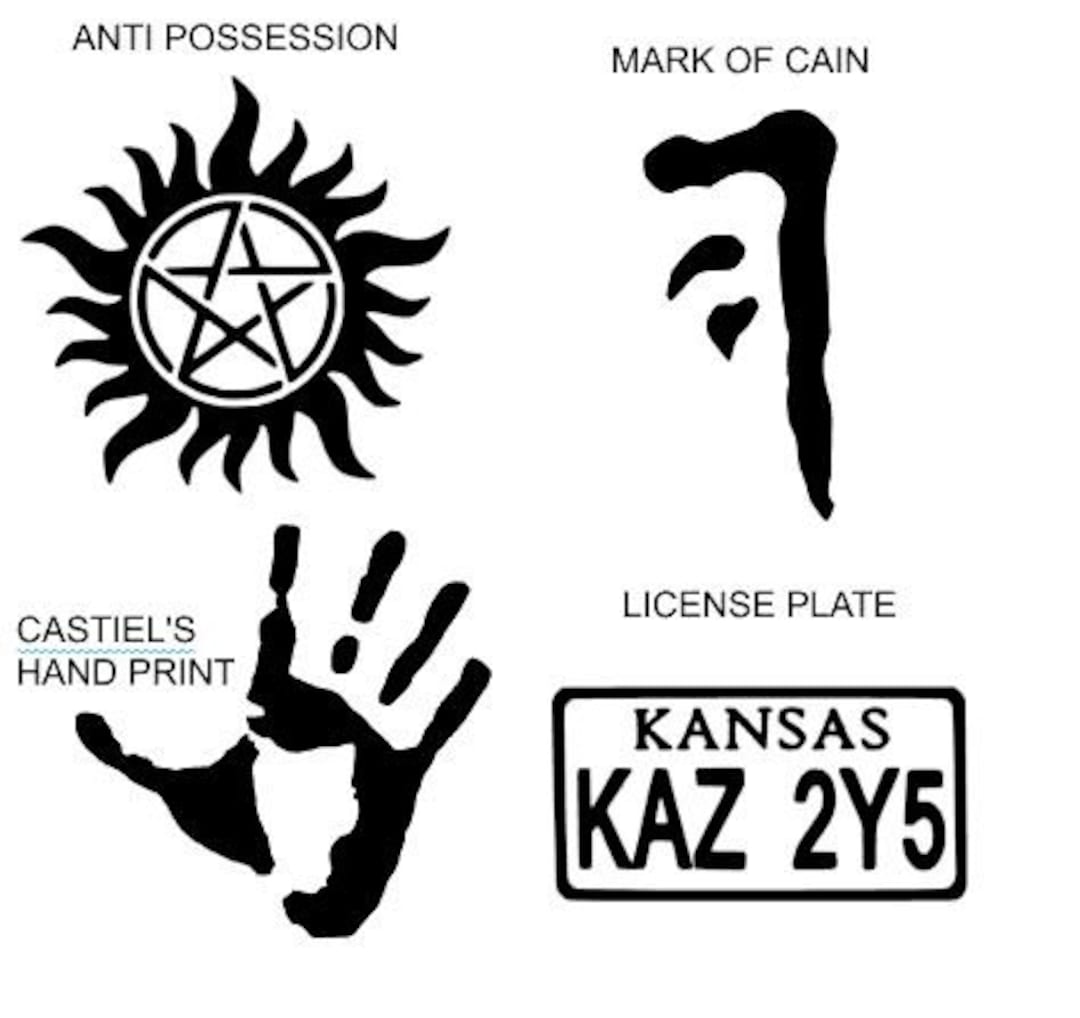 Supernatural Family Stickers for Sale