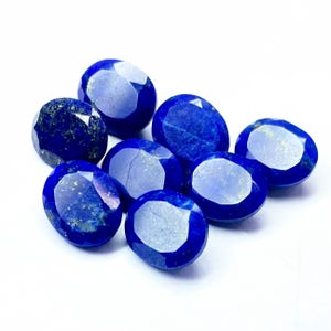 9X11 Mm Oval Cut-Lapis Lazuli Cut Stone-Raw Lapis-Lazuli Stone - AA Quality from Afghanistan Lapis Lazuli Stone- Loose Lapis Lazuli Gems Cut