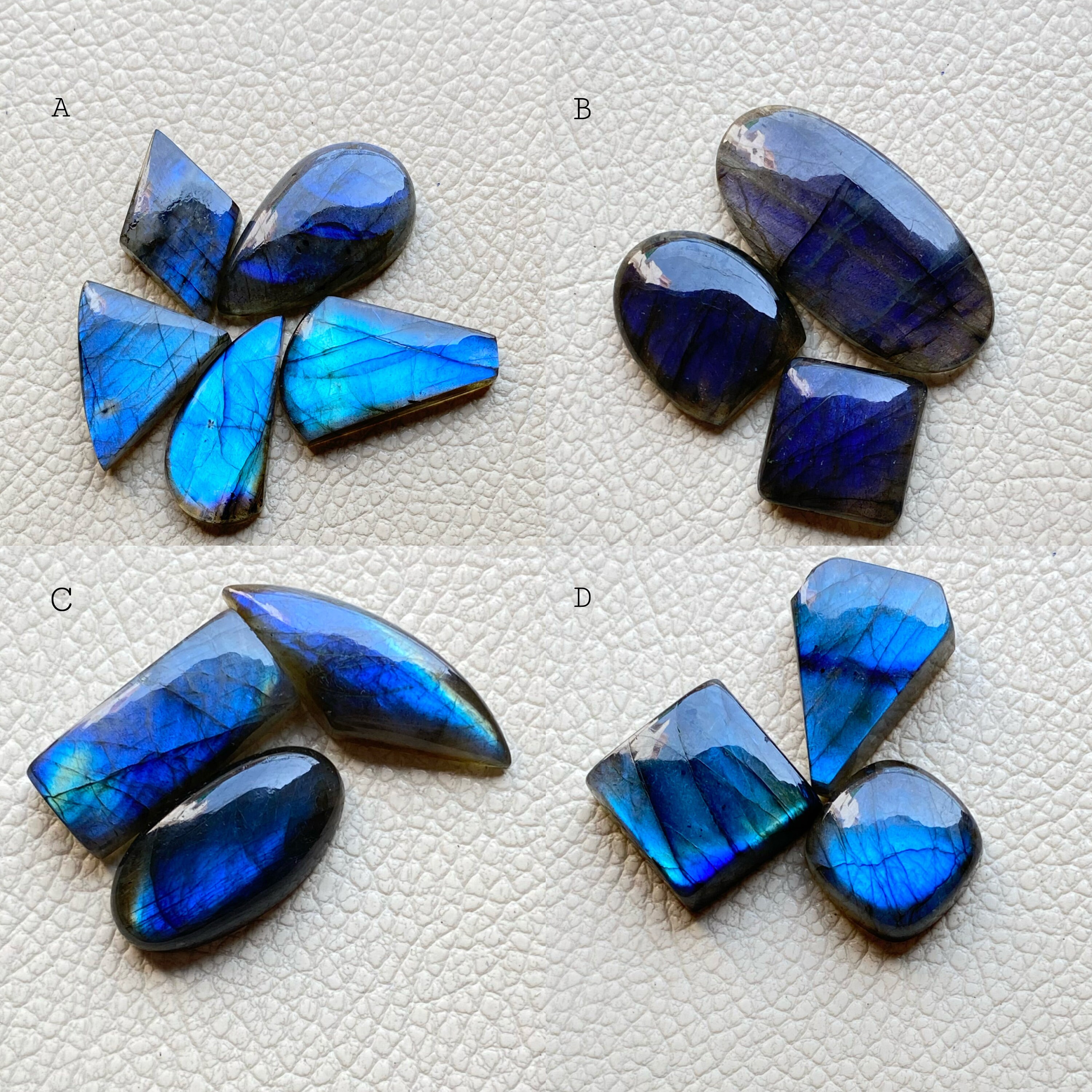 Rainbow Labradorite Loose Stone Freeform Labradorite Etsy