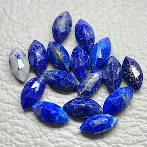 4X8 Mm Marquise Cut-Lazuli, Lapis Lazuli Third Eye Stone Genuine Natural Lapis Lazuli Gemstone Lapis Lazuli with Natural Lapis Lazuli Cut
