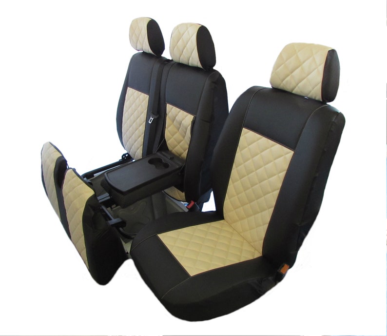 Designed to Fit Ford Transit MK7 20062012 ECO LEATHER Seat Etsy