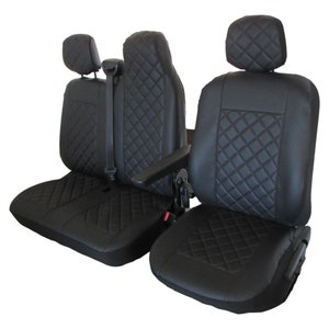 Funda 1 asiento 2 piezas para furgoneta Vivario gris para tu coche al mejor  precio