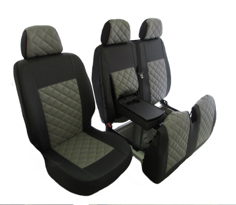 Designed to Fit Ford Transit MK7 20062012 ECO LEATHER Seat Etsy