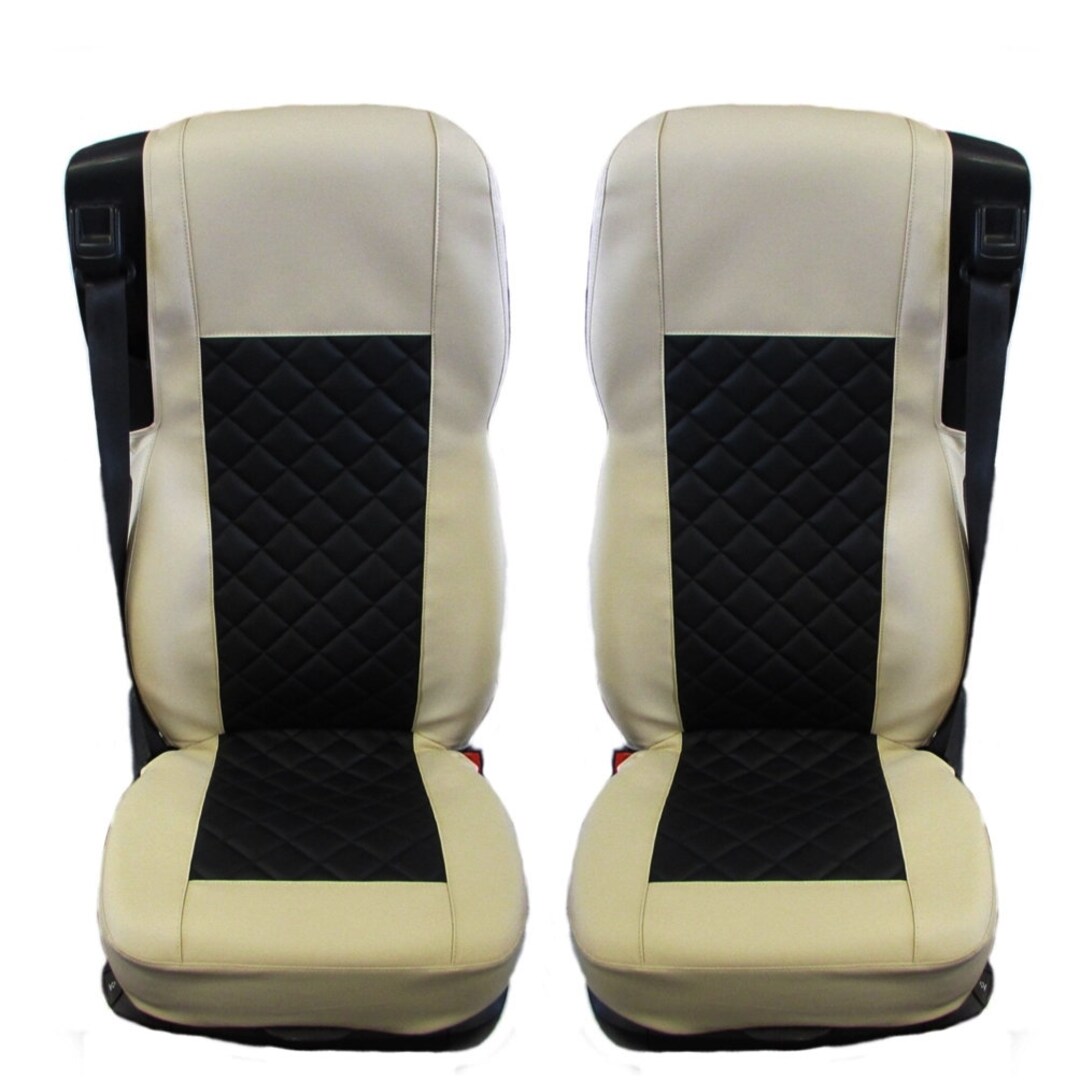 Designed to Fit DAF Xf,cf 106 Euro 6 Truck Seat Covers Eco LEATHER Seat