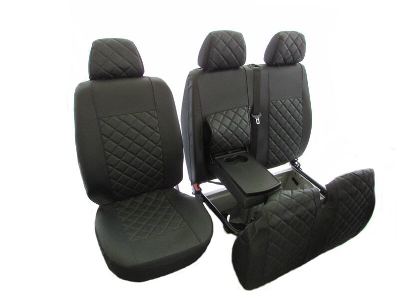 Designed to Fit Ford Transit MK7 20062012 ECO LEATHER Seat Etsy