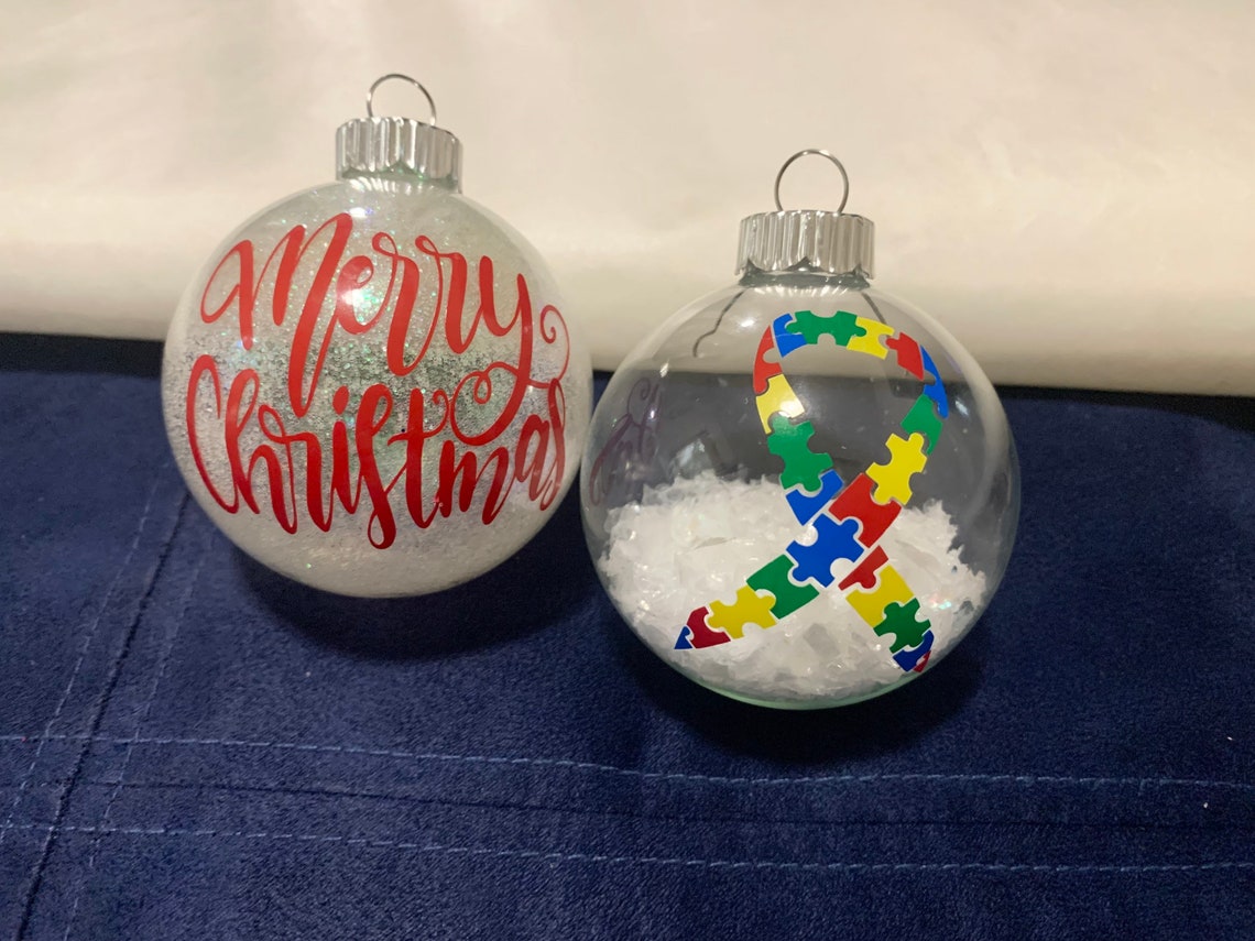 Autism Christmas Ornaments 