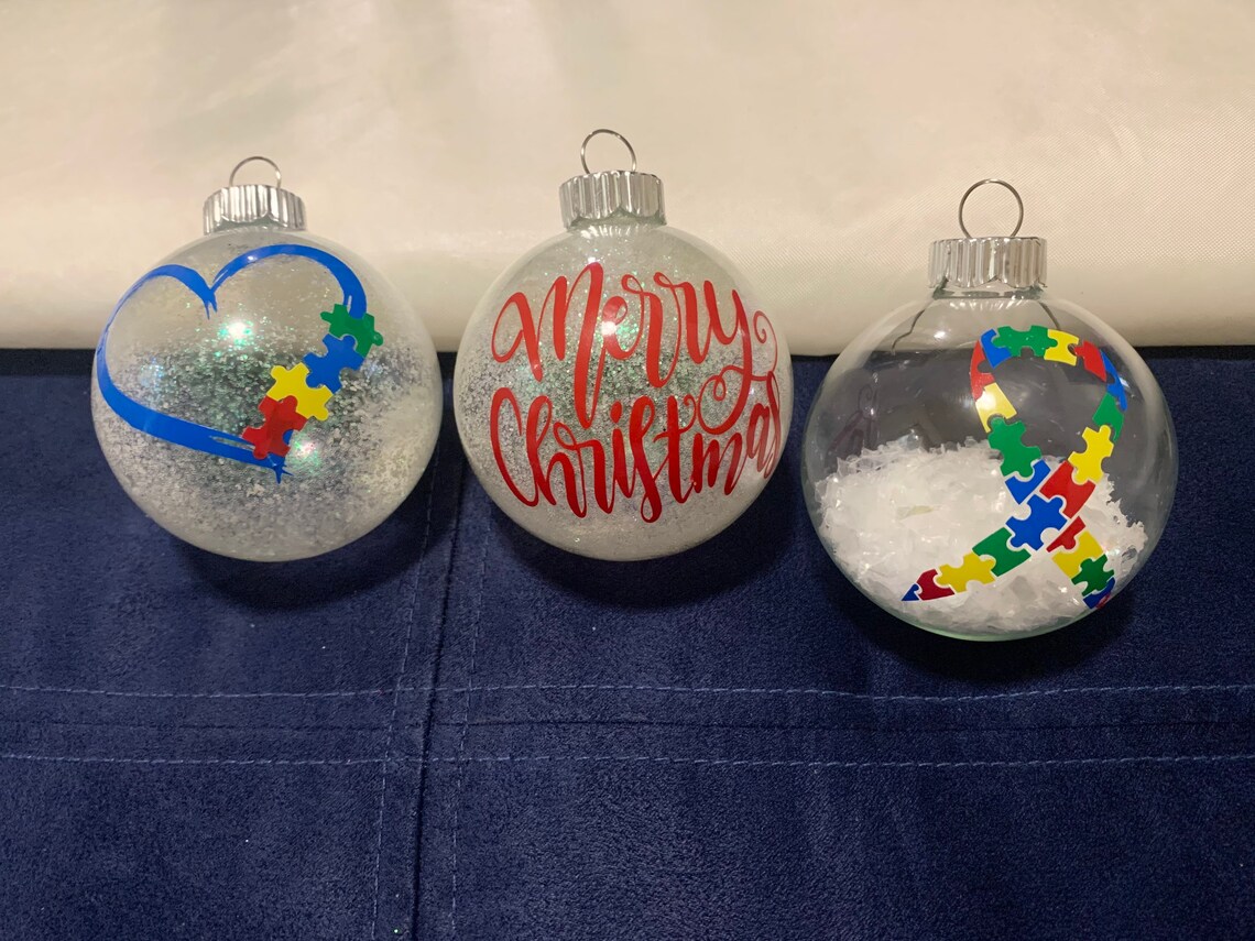 Autism Christmas Ornaments 