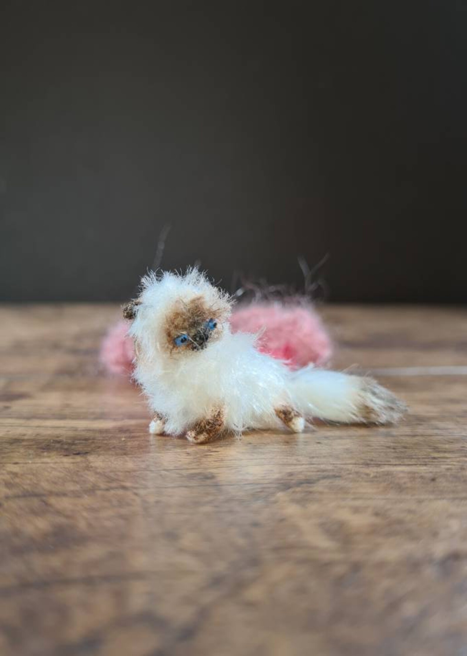 stuffed himalayan cat