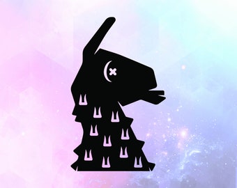 Download Silhouette Fortnite Llama Svg | Fortnite V Bucks Hack Xbox