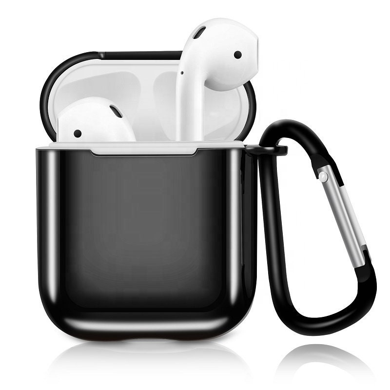 AirPods Generation 1/2 Case Keychain Metallic Airpod PRO Case Etsy