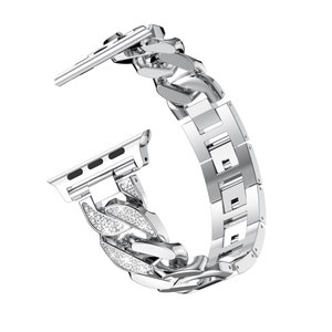diamond apple watch band 44mm