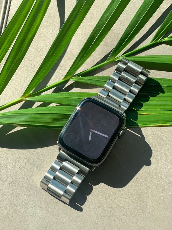 Premium Stainless Steel Apple Watch Band Series 6 Series 5 4 Etsy