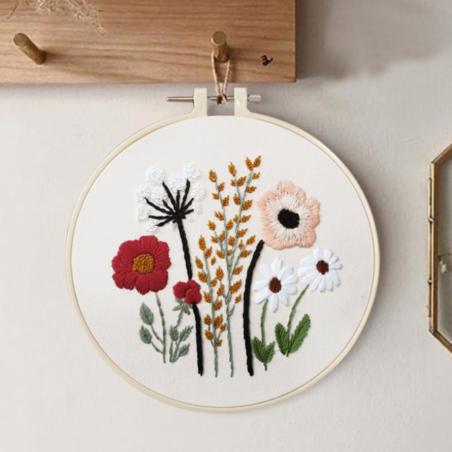 Kit de broderie florale Citation drôle Conception de Etsy