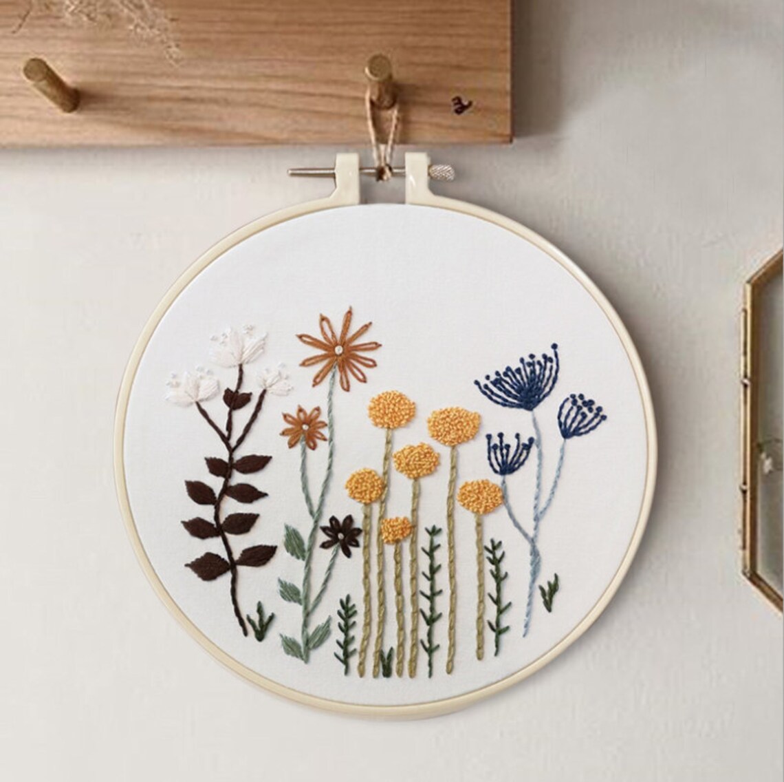 Kit de broderie florale Citation drôle Conception de Etsy