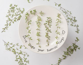 Foglie verdi pressate: decorazioni floreali, lavori di carta (10 pezzi)