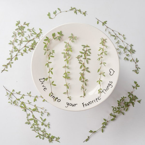 Pressed Green Leaves: Floral Decor, Paper Crafts (10 PCS)