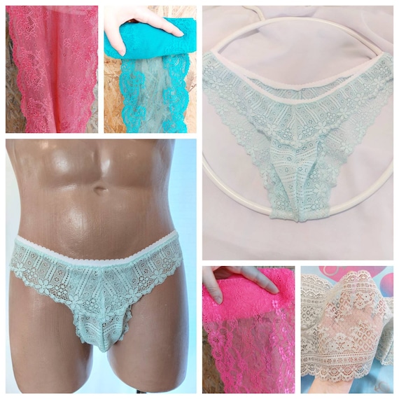 Sexy Men Underwear, Men Lingerie, Mint Panties, Custom Panties