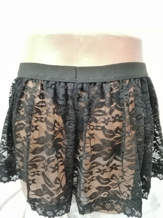 Lace Mini Mini Skirt for Men Sissy Skirt Sissy - Etsy Sweden