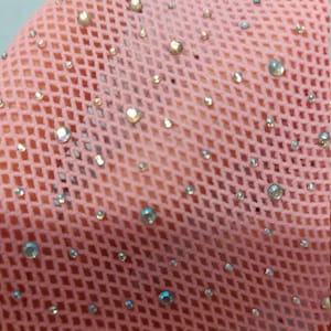 Ropa interior de malla para hombre: lencería elástica hecha a mano pink without stones