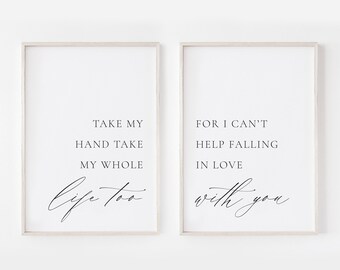 Take My Whole Life Etsy
