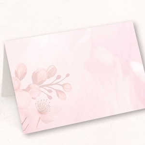 Cartões de lugar / cartões de visita / cartões de visita exclusivos para casamentos, baptizados, comunhões, etc. para escrever em si - desenho nº. 11--- VENDAS
