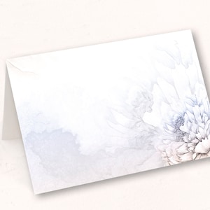 Cartões de lugar exclusivos/cartões de lugar/cartões de visita para casamentos, baptizados, comunhões, etc. para escrever em si mesmo - desenho nº. 73 - VENDAS