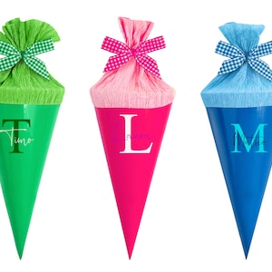 Vinyl stickers with capital letters - in many sizes and colors - custom name - DIY