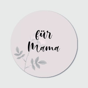 Exklusive Sticker/Aufkleber in verschiedenen Designs zum selbst beschriften, DIY, 50 mm Durchmesser --- Design 55 --- Abverkauf