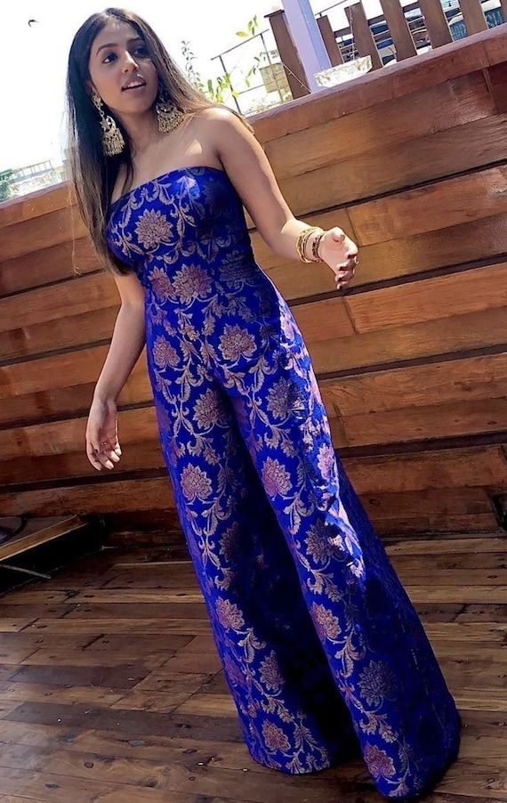 open lace back dress Sparkle Bow Party Jumpsuit, 5