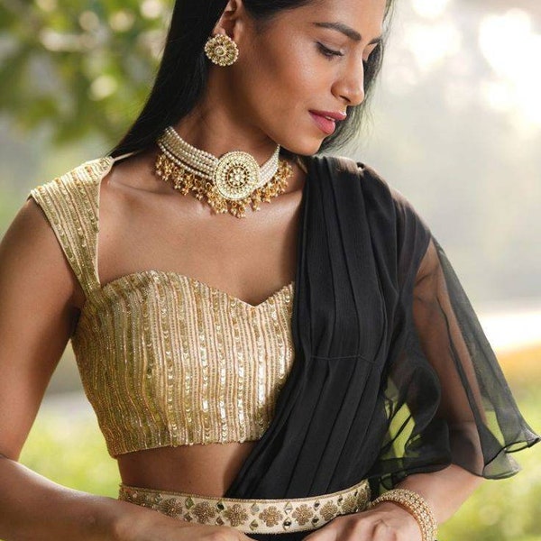 RF9 - Ruffle Saree main image 0