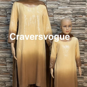 mother daughter sequin salwar suiti twinning outfit/indian salwar kameez/designer ethnic wear