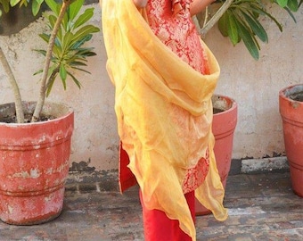 Indian designer salwar suit banarse brocade salwar suit punjabi suit  a line suit plazzo suit  indian salwar ruffle dupatta indo western