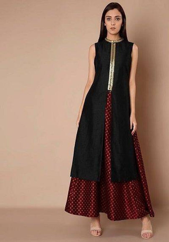 Fancy Best price Indo western Party Wear Gown - Evilato